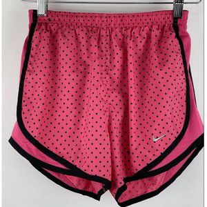 Nike‎ Dri Fit Tempo Lined Running Athletic Shorts Womens Pink Black size XS